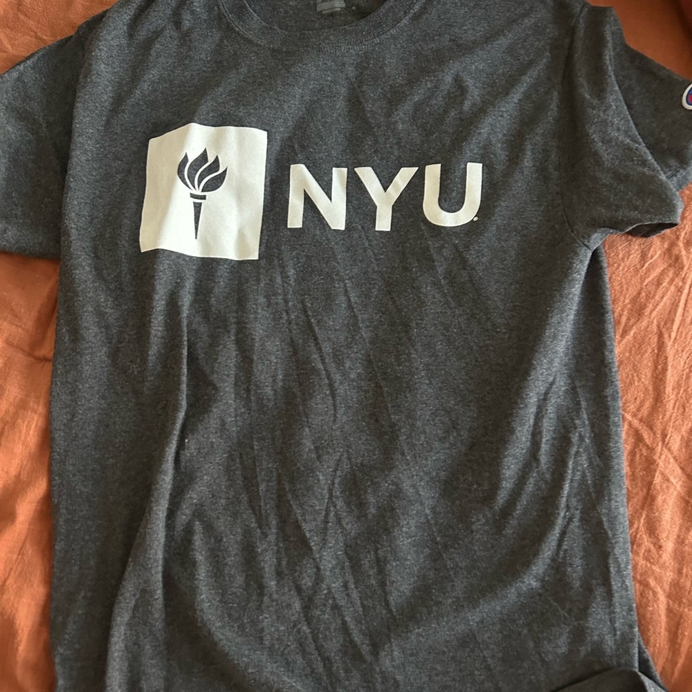 Champion NYU Dark Gray T-Shirt